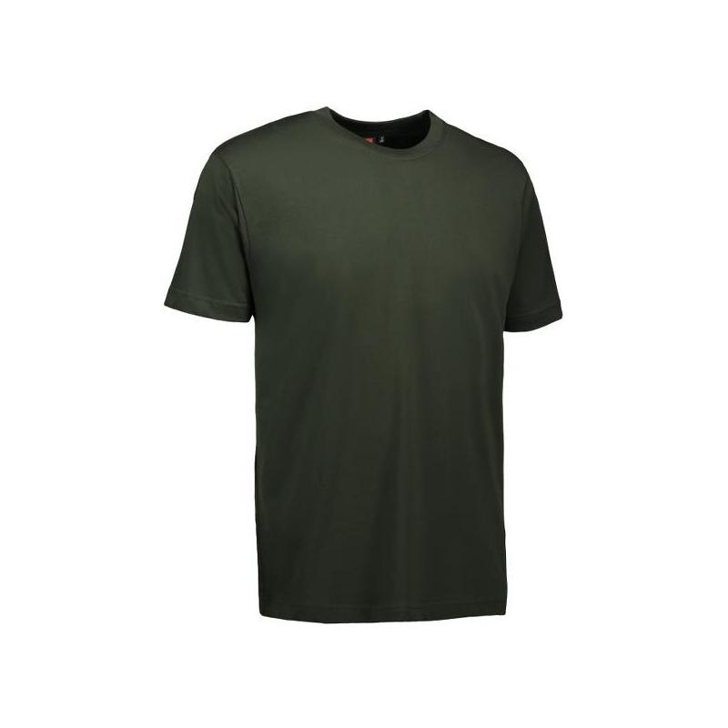 Heute im Angebot: T-Shirt 0500 von ID / Farbe: flaschengrün / 100% BAUMWOLLE in der Region Dinslaken