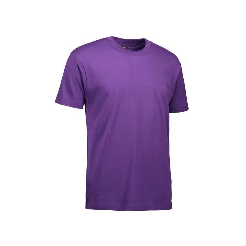 Heute im Angebot: T-Shirt 0500 von ID / Farbe: lila / 100% BAUMWOLLE in der Region Groß Kreutz