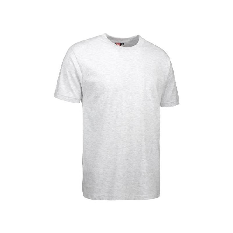Heute im Angebot: T-Shirt 0500 von ID / Farbe: hellgrau / 100% BAUMWOLLE in der Region Dresden