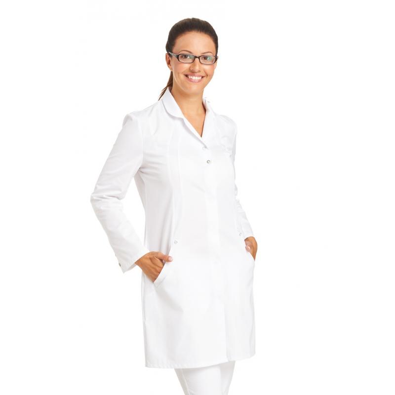 Heute im Angebot: Damenmantel 2559 von LEIBER / Farbe: weiß / 50 % Baumwolle 50 % Polyester in der Region Stolberg