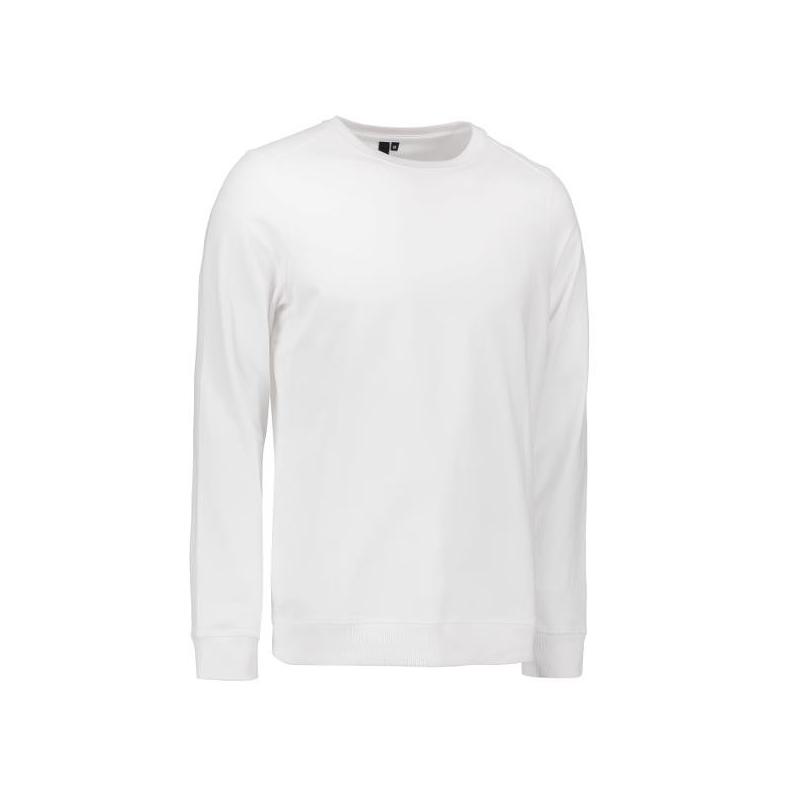 Heute im Angebot: Herren - Sweatshirt CORE O-Neck Sweat 615 von ID / Farbe: weiß / 50% BAUMWOLLE 50% POLYESTER in der Region Iserlohn