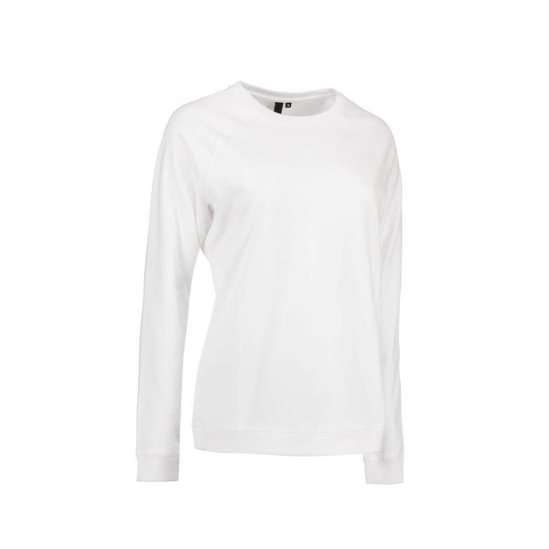 Heute im Angebot: Damen - Sweatshirt CORE O-Neck Sweat 616 von ID / Farbe: weiß / 50% BAUMWOLLE 50% POLYESTER in der Region Rheine