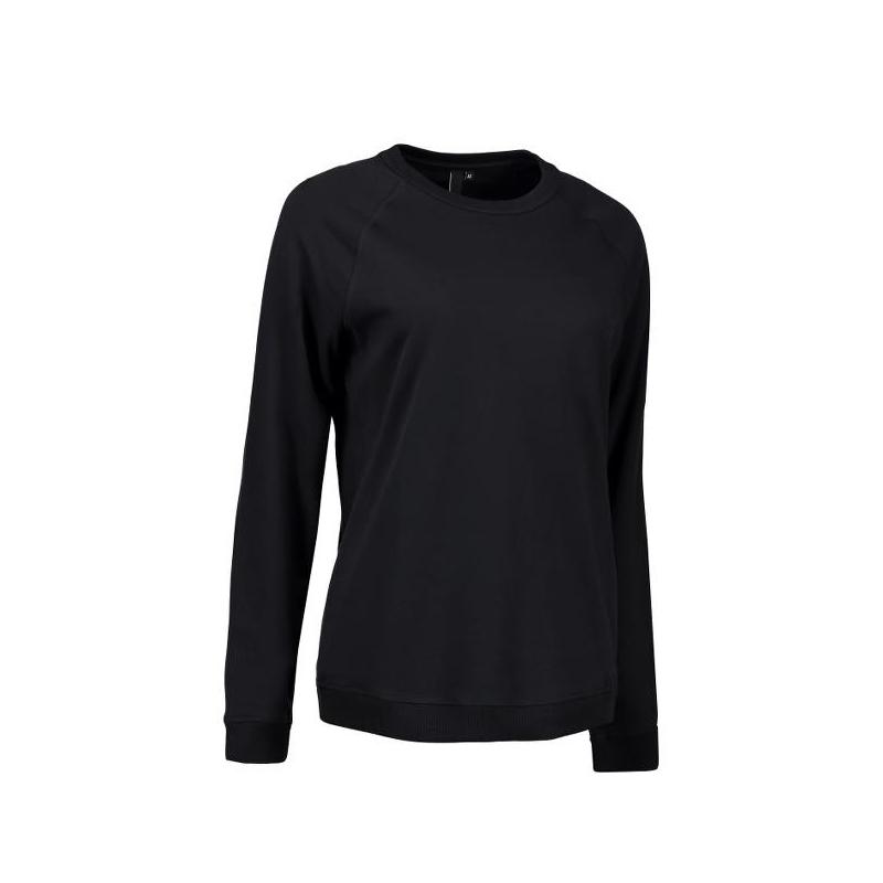 Heute im Angebot: Damen - Sweatshirt CORE O-Neck Sweat 616 von ID / Farbe: schwarz / 50% BAUMWOLLE 50% POLYESTER in der Region Viersen
