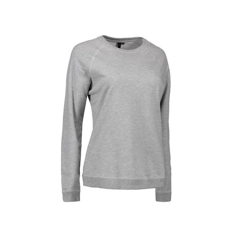 Heute im Angebot: Damen - Sweatshirt CORE O-Neck Sweat 616 von ID / Farbe: grau / 50% BAUMWOLLE 50% POLYESTER in der Region Wuppertal