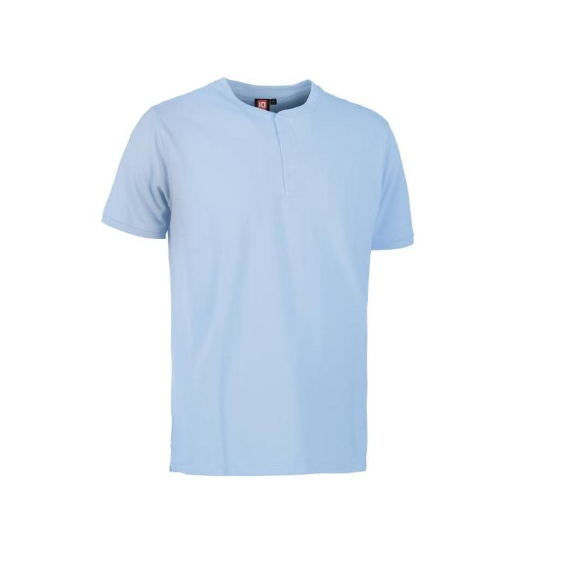 Heute im Angebot: PRO Wear CARE Herren Poloshirt 374 von ID / Farbe: hellblau / 50% BAUMWOLLE 50% POLYESTER in der Region Dessau-Roßlau