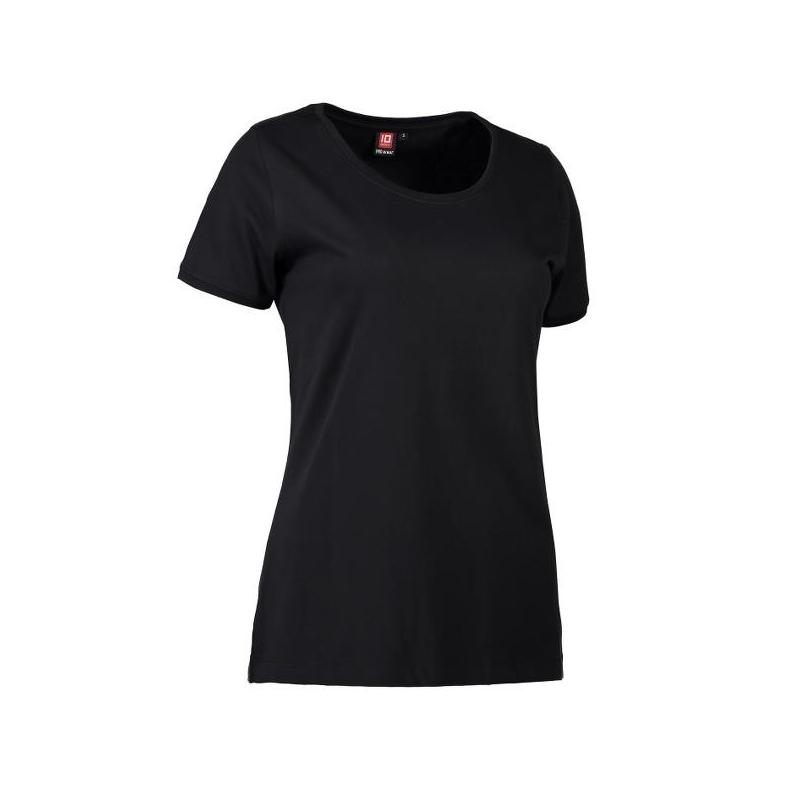 Heute im Angebot: PRO Wear CARE O-Neck Damen T-Shirt 371 von ID / Farbe: schwarz / 60% BAUMWOLLE 40% POLYESTER in der Region Roßlau