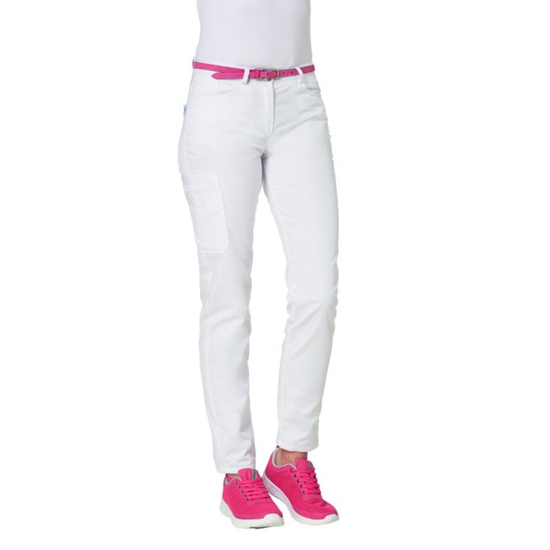 Heute im Angebot: Damenhose 7490 von LEIBER / Farbe: weiß / 50 % Baumwolle 50% Polyester in der Region Hanau