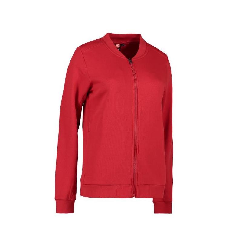Heute im Angebot: PRO Wear Cardigan Damen 367 von ID / Farbe: rot / 60% BAUMWOLLE 40% POLYESTER in der Region Trier