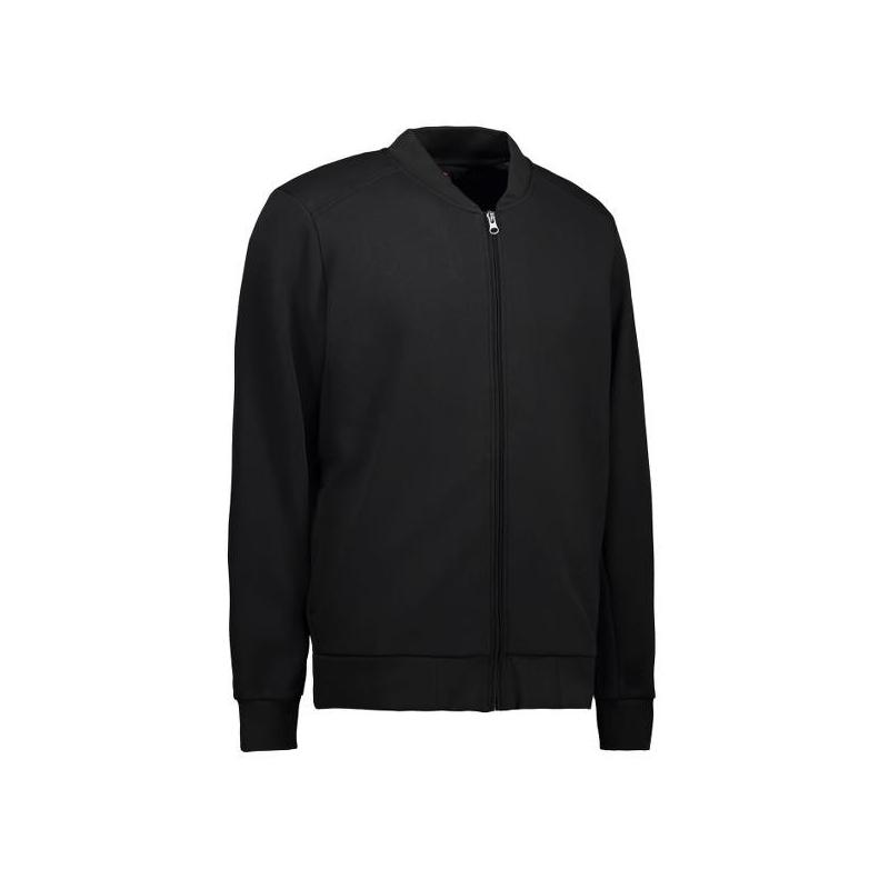 Heute im Angebot: PRO Wear Cardigan Herren 366 von ID / Farbe: schwarz / 60% BAUMWOLLE 40% POLYESTER in der Region Worms
