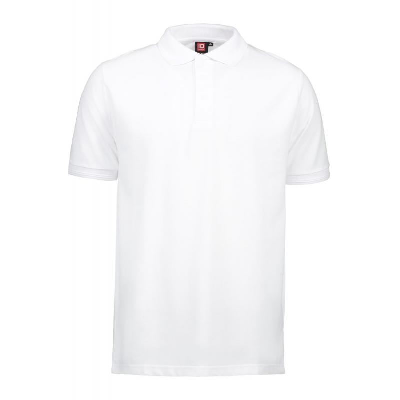 Heute im Angebot: PRO Wear Poloshirt Herren 330 von ID / Farbe: weiß / 50% BAUMWOLLE 50% POLYESTER in der Region Fürstenwalde