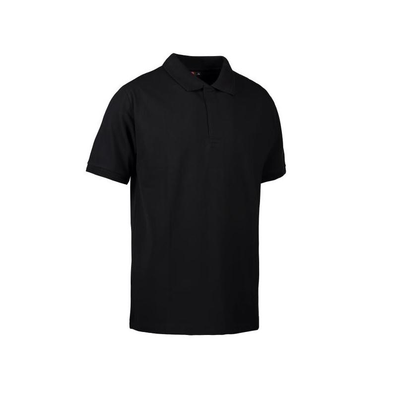 Heute im Angebot: PRO Wear Poloshirt Herren 330 von ID / Farbe: schwarz / 50% BAUMWOLLE 50% POLYESTER in der Region Hamburg