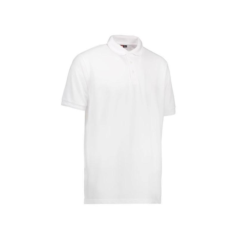 Heute im Angebot: PRO Wear Herren Poloshirt | ohne Tasche 324 von ID / Farbe: weiß / 50% BAUMWOLLE 50% POLYESTER in der Region Zerbst