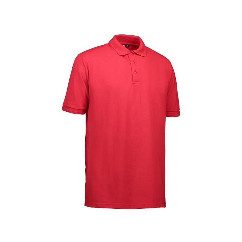 Heute im Angebot: PRO Wear Herren Poloshirt | ohne Tasche 324 von ID / Farbe: rot / 50% BAUMWOLLE 50% POLYESTER in der Region Berlin Mariendorf