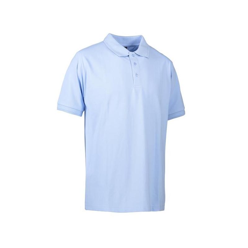 Heute im Angebot: PRO Wear Herren Poloshirt | ohne Tasche 324 von ID / Farbe: hellblau / 50% BAUMWOLLE 50% POLYESTER in der Region Berlin Neukölln