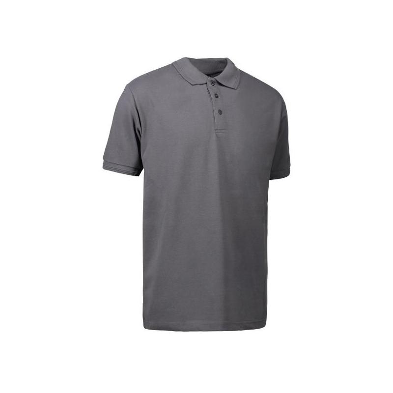 Heute im Angebot: PRO Wear Herren Poloshirt | ohne Tasche 324 von ID / Farbe: grau / 50% BAUMWOLLE 50% POLYESTER in der Region Berlin Karow