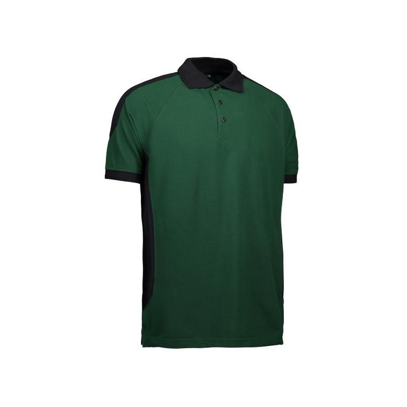 Heute im Angebot: PRO Wear Herren Poloshirt 322 von ID / Farbe: grün / 50% BAUMWOLLE 50% POLYESTER in der Region Berlin Karow