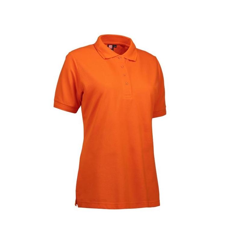 Heute im Angebot: PRO Wear Damen Poloshirt 321 von ID / Farbe: orange / 50% BAUMWOLLE 50% POLYESTER in der Region Berlin Charlottenburg