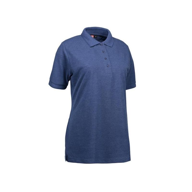 Heute im Angebot: PRO Wear Damen Poloshirt 321 von ID / Farbe: blau / 50% BAUMWOLLE 50% POLYESTER in der Region Berlin Rudow