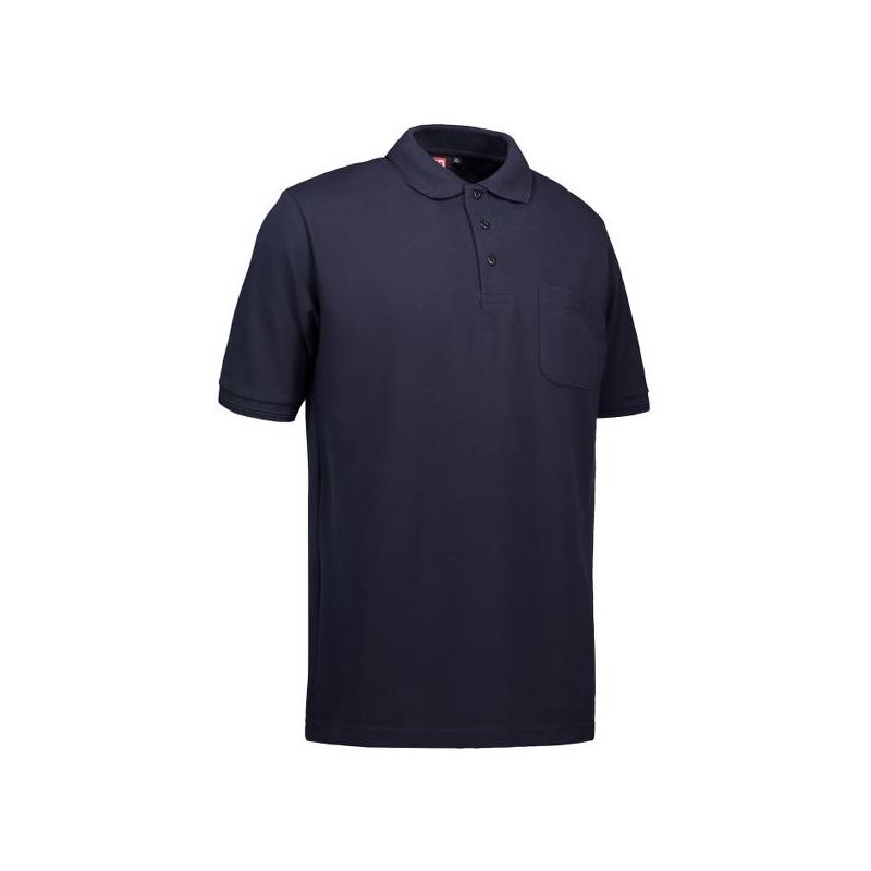 Heute im Angebot: PRO Wear Herren Poloshirt 320 von ID / Farbe: navy / 50% BAUMWOLLE 50% POLYESTER in der Region Solingen