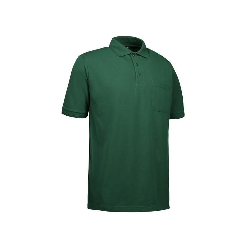 Heute im Angebot: PRO Wear Herren Poloshirt 320 von ID / Farbe: grün / 50% BAUMWOLLE 50% POLYESTER in der Region Potsdam Drewitz