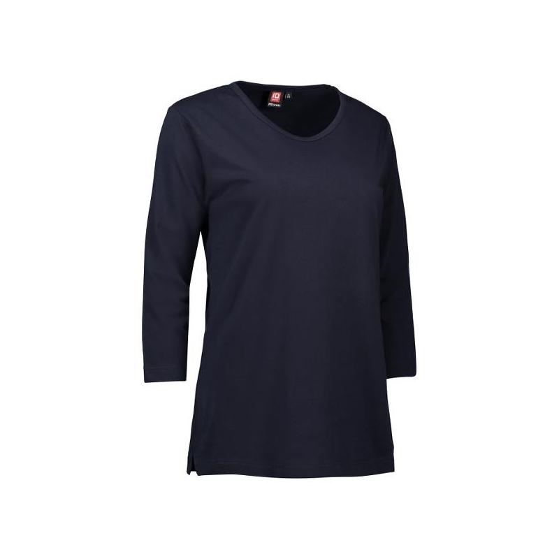 Heute im Angebot: PRO Wear Damen T-Shirt | 3/4-Arm 313 von ID / Farbe: navy / 60% BAUMWOLLE 40% POLYESTER in der Region Baruth