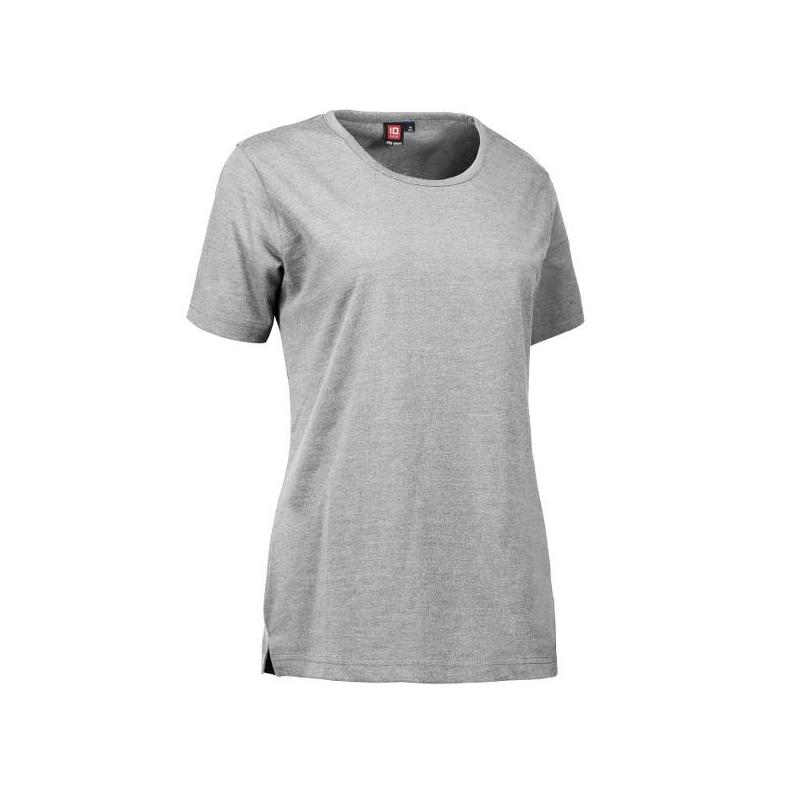 Heute im Angebot: PRO Wear Damen T-Shirt 312 von ID / Farbe: hellgrau / 60% BAUMWOLLE 40% POLYESTER in der Region Berlin Kaulsdorf