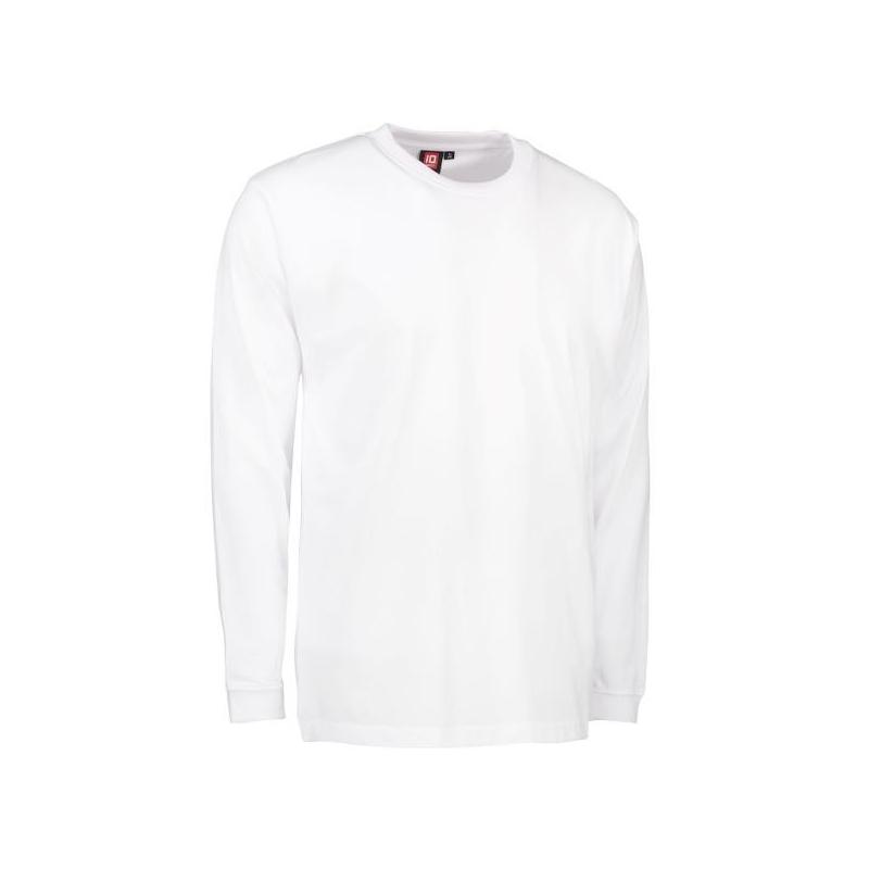 Heute im Angebot: PRO Wear Herren T-Shirt | Langarm 311 von ID / Farbe: weiß / 60% BAUMWOLLE 40% POLYESTER in der Region Moers