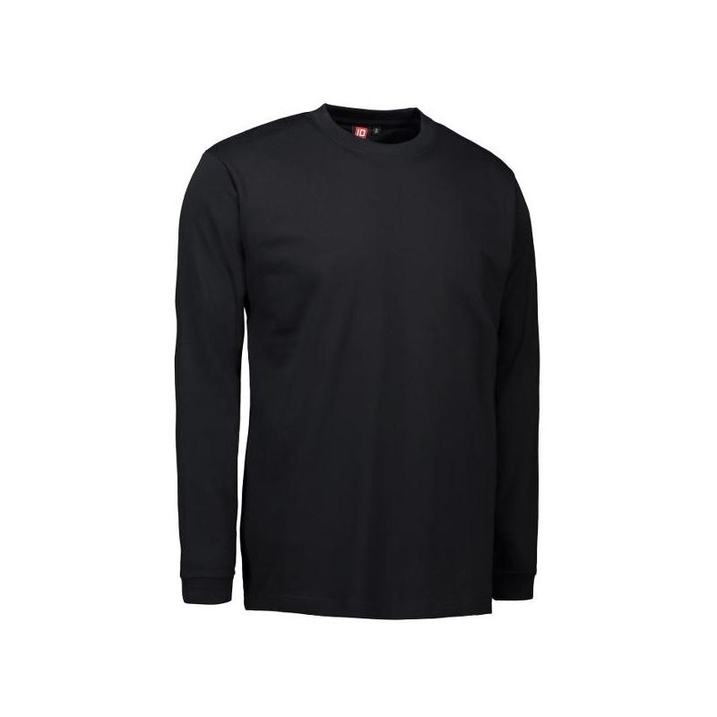 Heute im Angebot: PRO Wear Herren T-Shirt | Langarm 311 von ID / Farbe: schwarz / 60% BAUMWOLLE 40% POLYESTER in der Region Strausberg