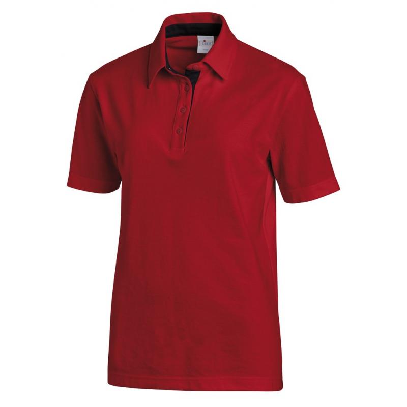 Heute im Angebot: Poloshirt 2637 von LEIBER / Farbe: rot-schwarz / 95 % Baumwolle 5 % Elasthan in der Region Berlin Märkisches Viertel