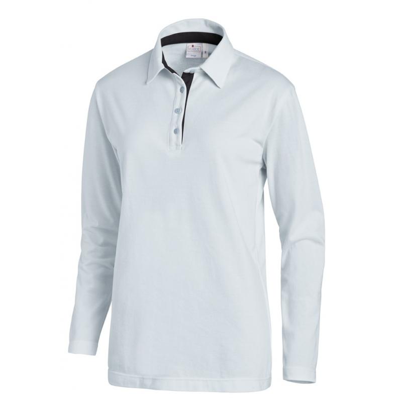 Heute im Angebot: Poloshirt 2638 von LEIBER / Farbe: hellblau-marine / 95 % Baumwolle 5 % Elasthan in der Region Berlin Französisch Buchholz