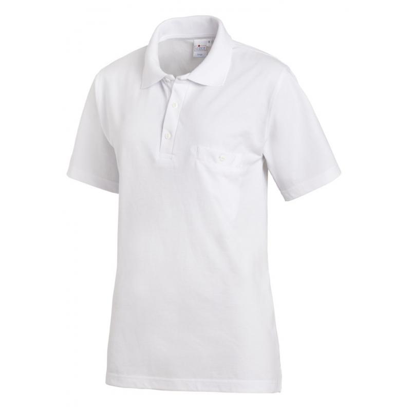 Heute im Angebot: Poloshirt 241 von LEIBER / Farbe: weiß / 50% Baumwolle 50% Polyester in der Region Berlin