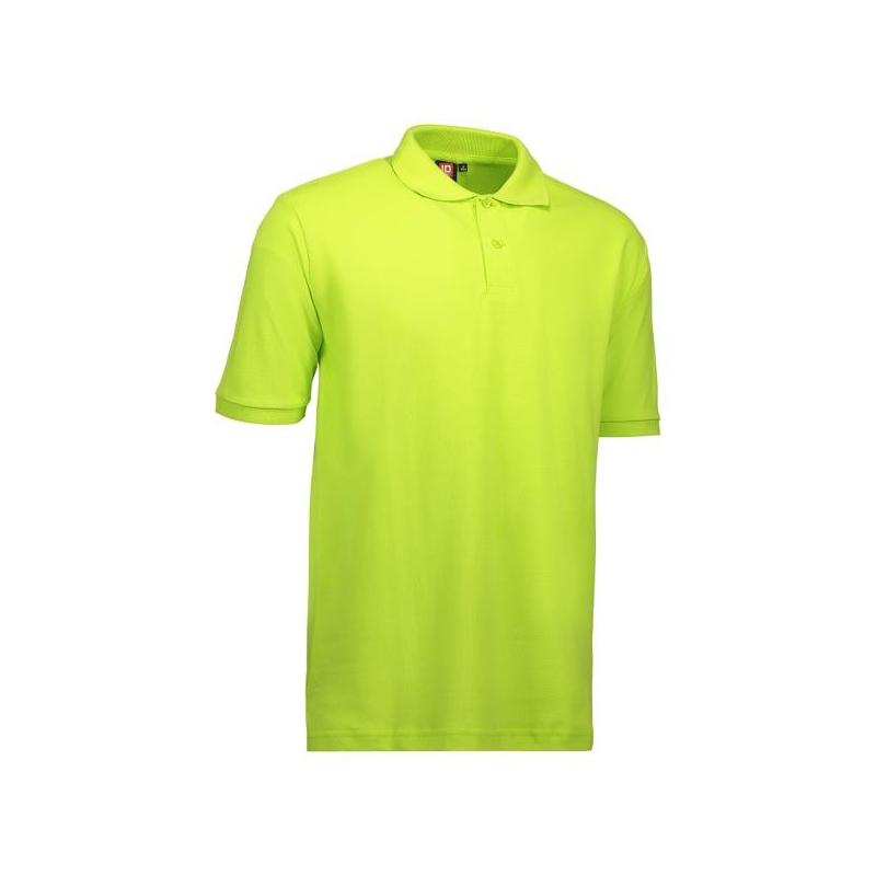 Heute im Angebot: YES Herren Poloshirt 2020 von ID / Farbe: lime / 100% POLYESTER in der Region Bamberg