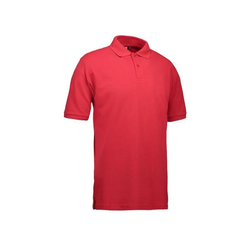 Heute im Angebot: YES Herren Poloshirt 2020 von ID / Farbe: rot / 100% POLYESTER in der Region Jena