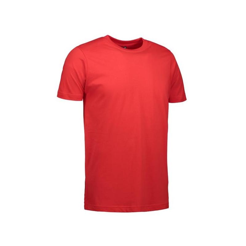 Heute im Angebot: YES Herren T-Shirt  2000 von ID / Farbe: rot  / 100% POLYESTER in der Region Großbeeren