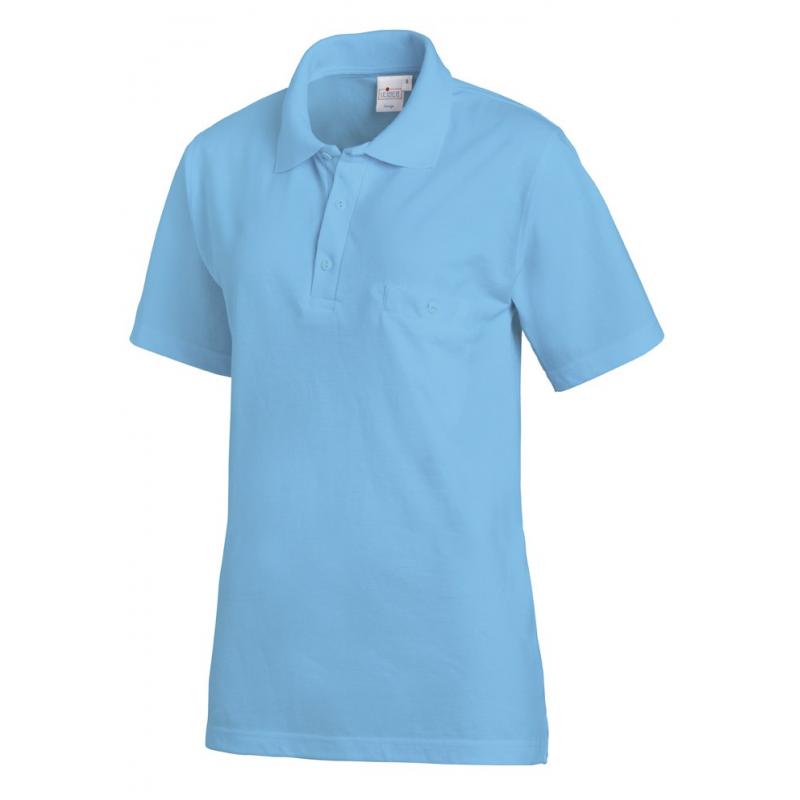 Heute im Angebot: Poloshirt 241 von LEIBER / Farbe: türkis / 50% Baumwolle 50% Polyester in der Region Schwerin