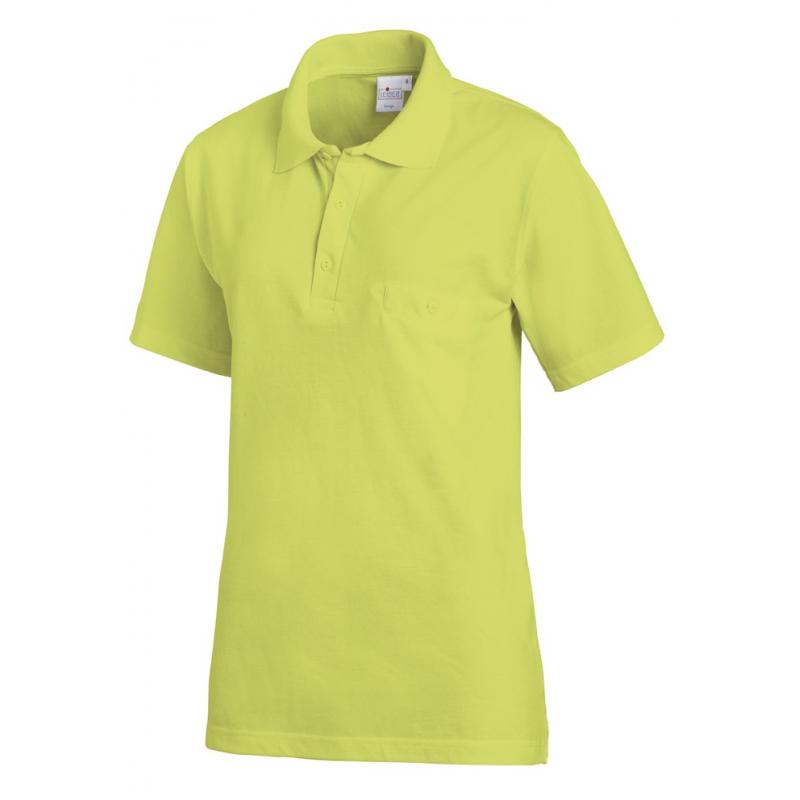 Heute im Angebot: Poloshirt 241 von LEIBER / Farbe: limette / 50% Baumwolle 50% Polyester in der Region Krefeld