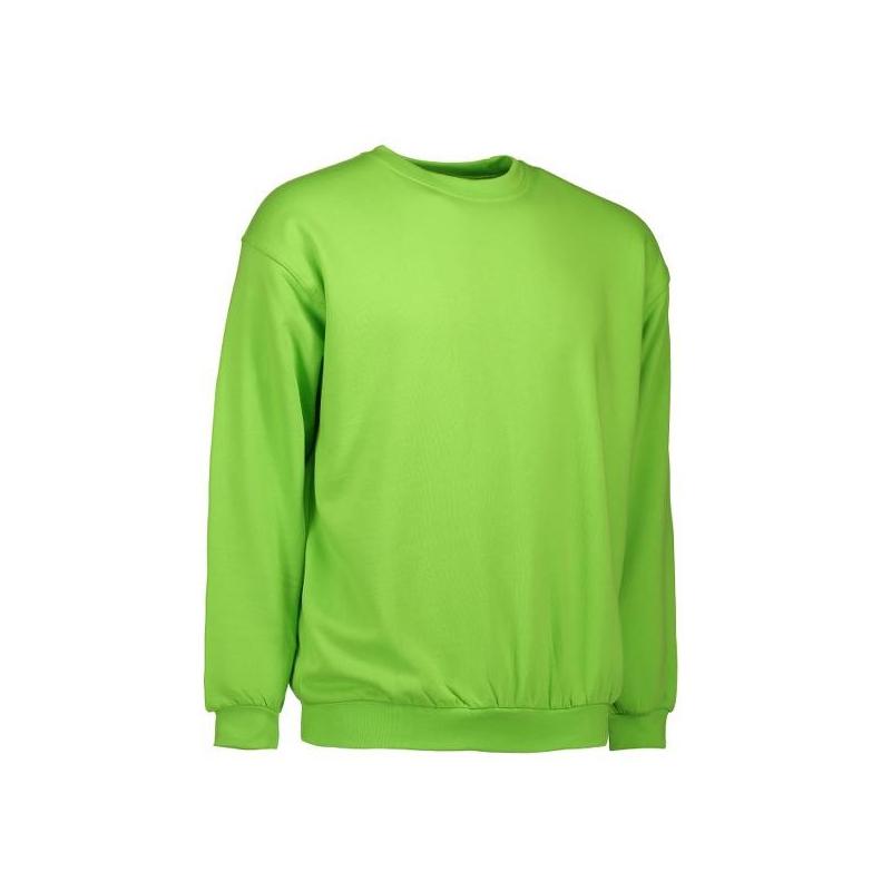 Heute im Angebot: Klassisches Herren Sweatshirt 600 von ID / Farbe: lime  / 70% BAUMWOLLE 30% POLYESTER in der Region Marburg