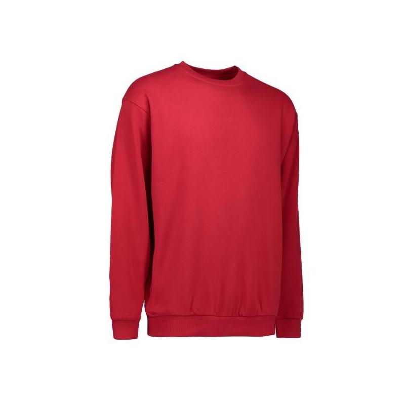 Heute im Angebot: Klassisches Herren Sweatshirt 600 von ID / Farbe: rot / 70% BAUMWOLLE 30% POLYESTER in der Region Berlin Heinersdorf