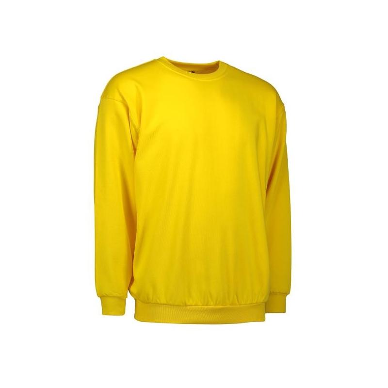 Heute im Angebot: Klassisches Herren Sweatshirt 600 von ID / Farbe: gelb / 70% BAUMWOLLE 30% POLYESTER in der Region Witten