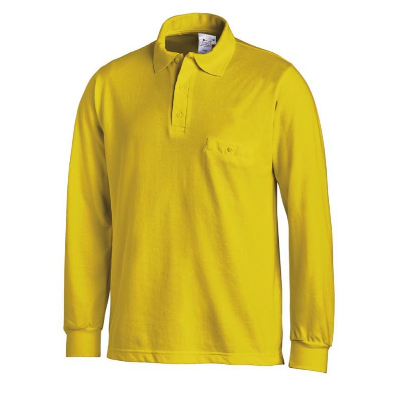 Heute im Angebot: Poloshirt 841 von LEIBER / Farbe: gelb / 50 % Baumwolle 50 % Polyester in der Region Bocholt