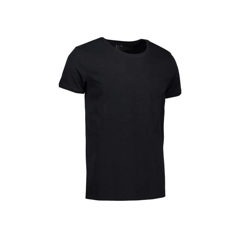 Heute im Angebot: CORE O-Neck Tee Herren T-Shirt 540 von ID / Farbe: schwarz / 100% BAUMWOLLE in der Region Kaiserslautern