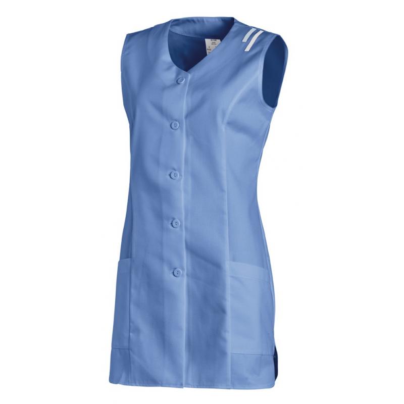 Heute im Angebot: Kasack ohne Arm 1246 von LEIBER / Farbe: blau / 65 % Polyester 35 % Baumwolle in der Region Frankfurt Oder