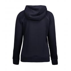 ARBEITS-HOODIE / ARBEITSPULLOVER DAMEN | CORE 637 von ID / Farbe: navy / 60% BAUMWOLLE 40% POLYESTER - | MEIN-KASACK.de 