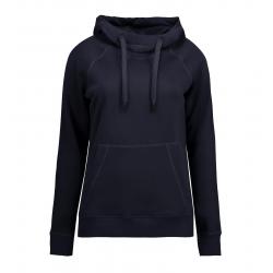 ARBEITS-HOODIE / ARBEITSPULLOVER DAMEN | CORE 637 von ID / Farbe: navy / 60% BAUMWOLLE 40% POLYESTER - | MEIN-KASACK.de 