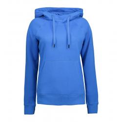 ARBEITS-HOODIE / ARBEITSPULLOVER DAMEN | CORE 637 von ID / Farbe: azur / 60% BAUMWOLLE 40% POLYESTER - | MEIN-KASACK.de 