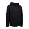 ARBEITS-HOODIE / ARBEITSPULLOVER HERREN | CORE 636 von ID / Farbe: schwarz / 60% BAUMWOLLE 40% POLYESTER - | MEIN-KASACK