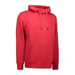 ARBEITS-HOODIE / ARBEITSPULLOVER HERREN | CORE 636 von ID / Farbe: rot / 60% BAUMWOLLE 40% POLYESTER - | MEIN-KASACK.de 