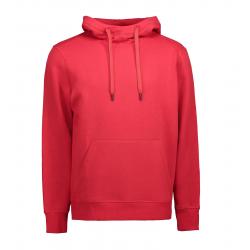 ARBEITS-HOODIE / ARBEITSPULLOVER HERREN | CORE 636 von ID / Farbe: rot / 60% BAUMWOLLE 40% POLYESTER - | MEIN-KASACK.de 