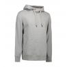 ARBEITS-HOODIE / ARBEITSPULLOVER HERREN | CORE 636 von ID / Farbe: grau-meliert / 60% BAUMWOLLE 40% POLYESTER - | MEIN-K