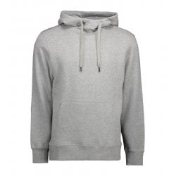 ARBEITS-HOODIE / ARBEITSPULLOVER HERREN | CORE 636 von ID / Farbe: grau-meliert / 60% BAUMWOLLE 40% POLYESTER - | MEIN-K